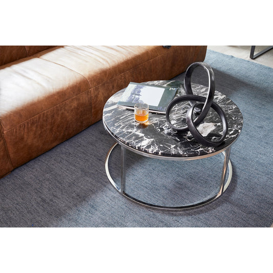 Forever Sculpture by Moe's Home Collection in blue. Made from aluminum in a modern style.