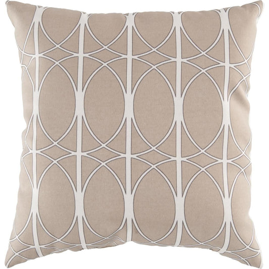 001 O-SURYA-ZZ410-1818 | Primary Silo | Coinciding Circles Cover by Surya in olive, ivory, charcoal. Made from unique in a modern style.