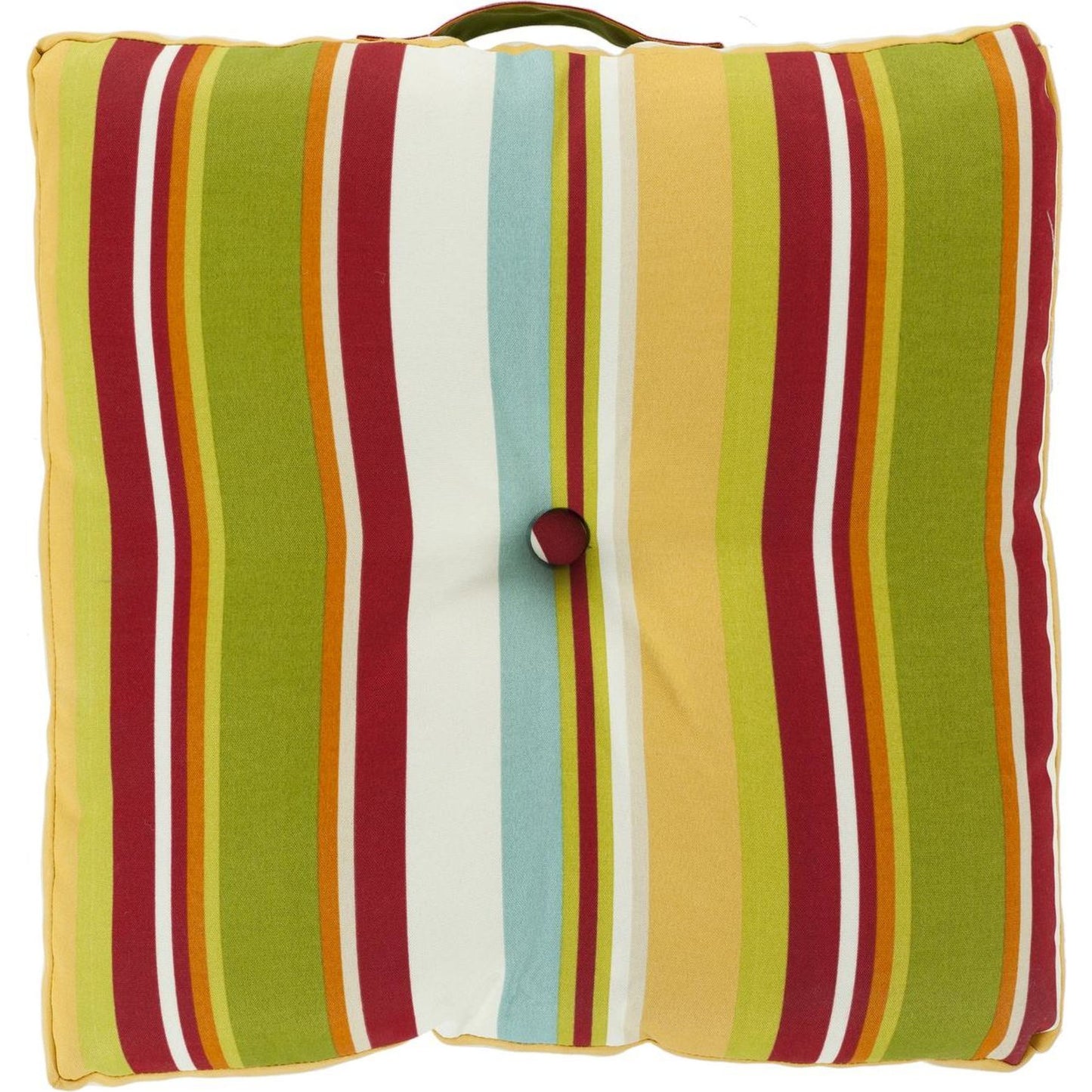 001 O-SURYA-ZZ418-2222FC | Primary Silo | Storm Pillow - 19376 by Surya in lemon, lime, teal, cherry, ivory, olive. Made from front: 100% polyester in a traditional style.