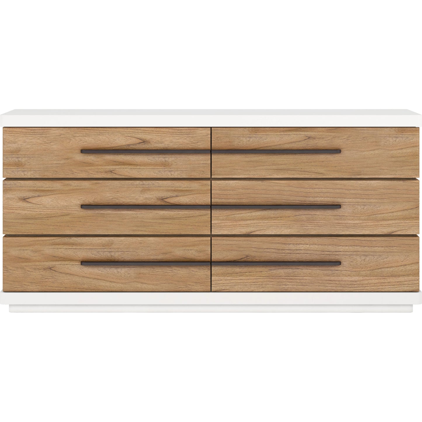 002 SI-2065167 | Additional Silo | Portico Dresser by A.R.T. Furniture in sienna, white plaster. Made from parawood solids, mindi veneers in a modern style.