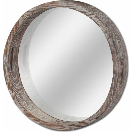 Whittier Mirrored Base Tray by Mercana in natural. Made from unique in a rustic style.