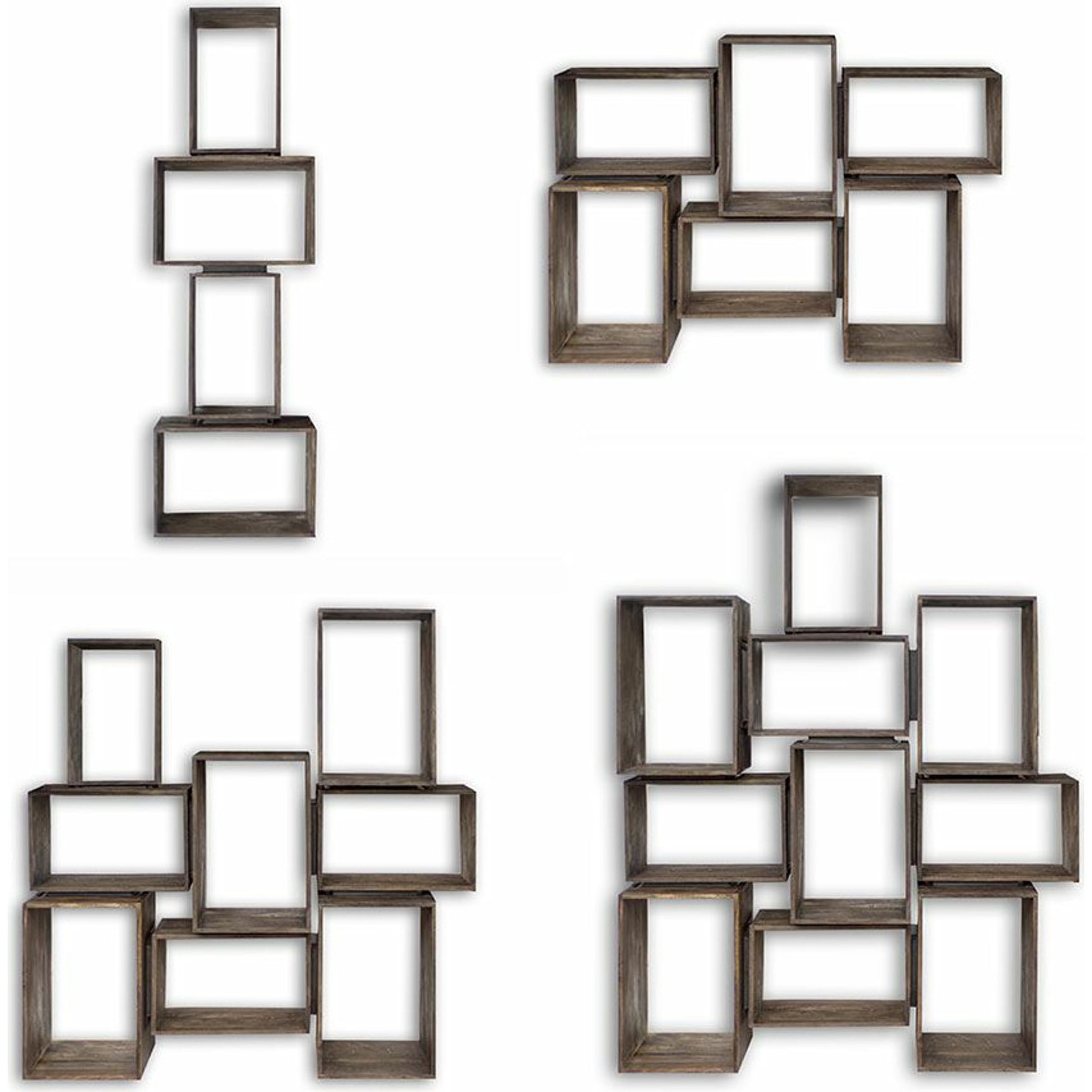 Simul Shelving Unit by Mercana in beige. Made from unique in a coastal style.