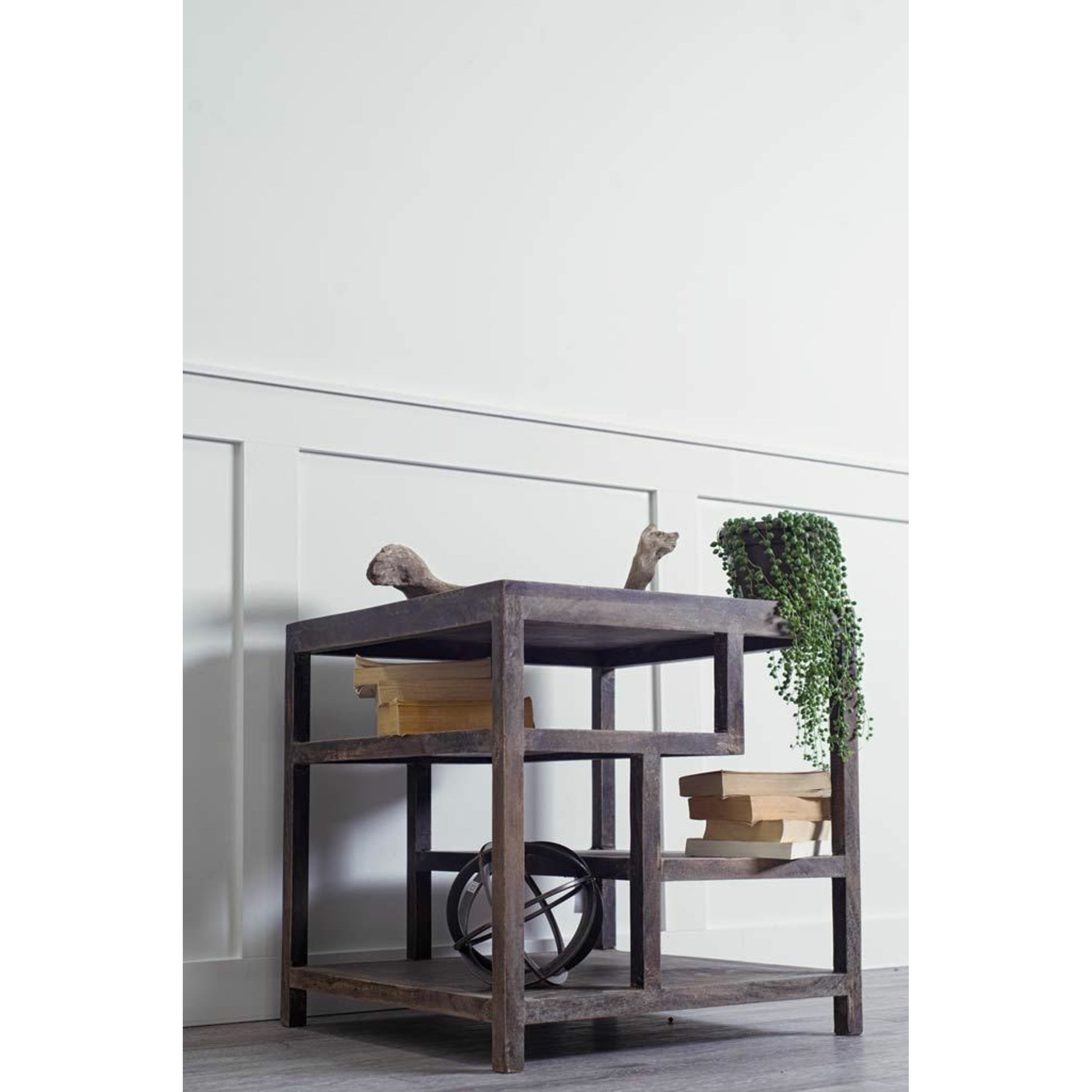 Wright End/Side Table by Mercana in brown. Made from unique in a eclectic & global style.