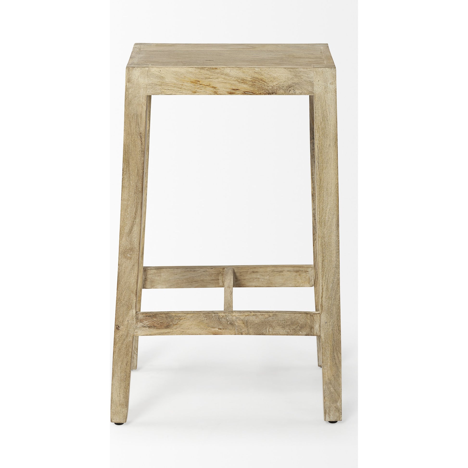 Colony Wood Seat Bar/Counter Stool by Mercana in natural. Made from unique in a modern style.
