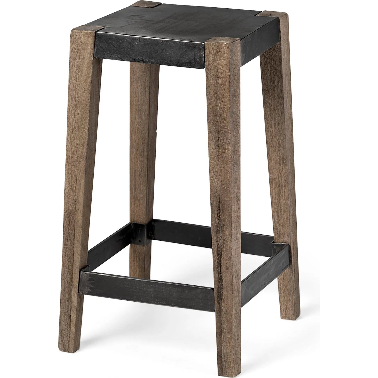 001 SR-815614 | Primary Silo | Nell Metal Seat Counter Stool by Mercana in natural. Made from unique in a modern style.