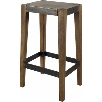 Nell Metal Seat Bar Stool by Mercana. Made from unique in a modern style.