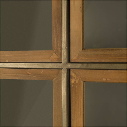 Pandora Tall Cabinet by Mercana in natural. Made from unique in a modern style.