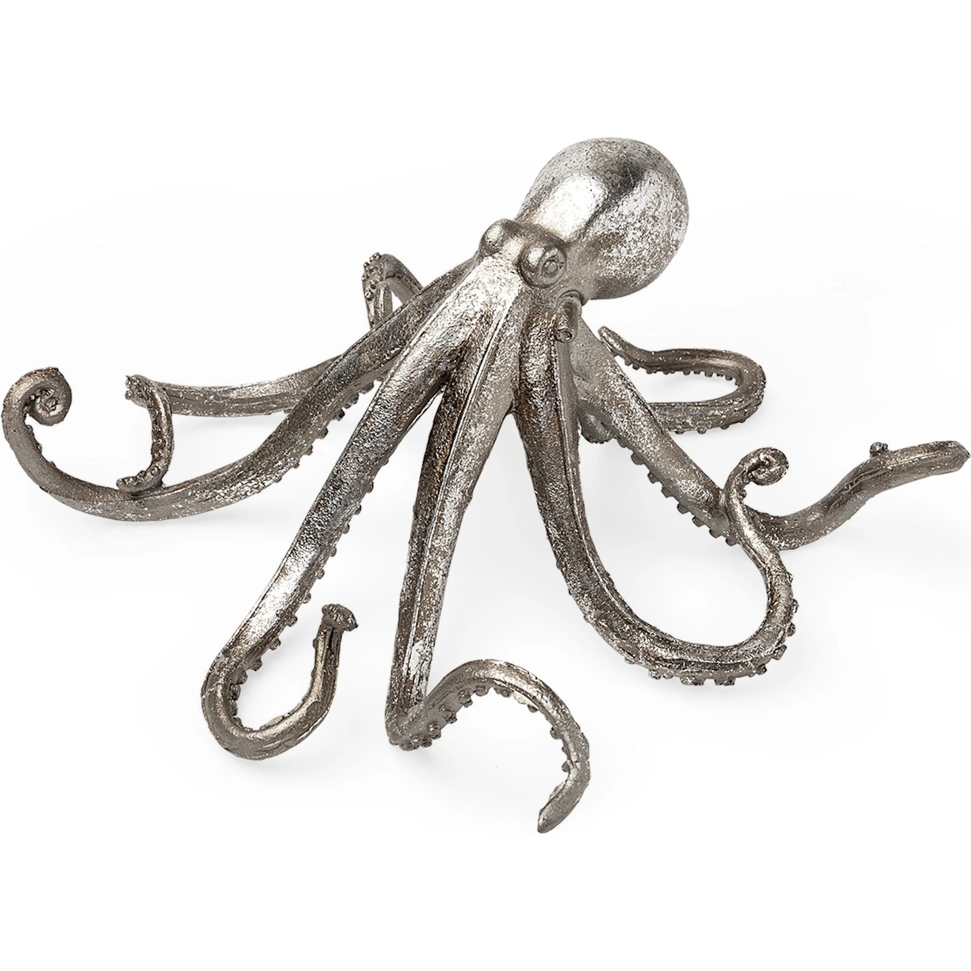 Strafford Octopus by Mercana in silver. Made from unique in a coastal style.