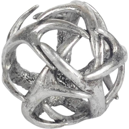 Ramus I Brown Antler Shaped Decorative Orb Ball by Mercana. Made from unique in a modern style.