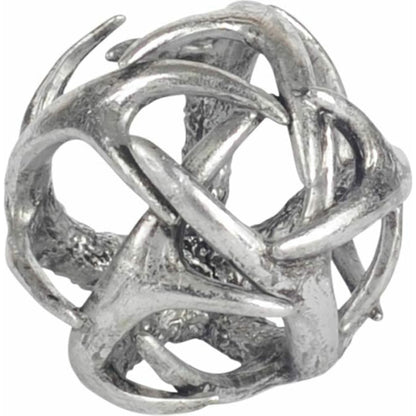 Ramus I Brown Antler Shaped Decorative Orb Ball by Mercana. Made from unique in a modern style.