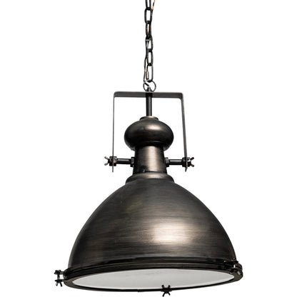 Bashaw Pendant Light by Mercana in gray. Made from unique in a coastal style.