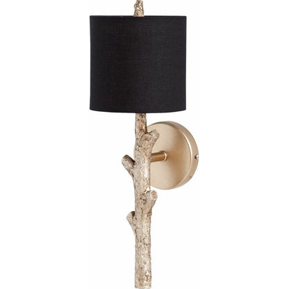 Sabinal Wall Sconce by Mercana in gold. Made from unique in a modern style.