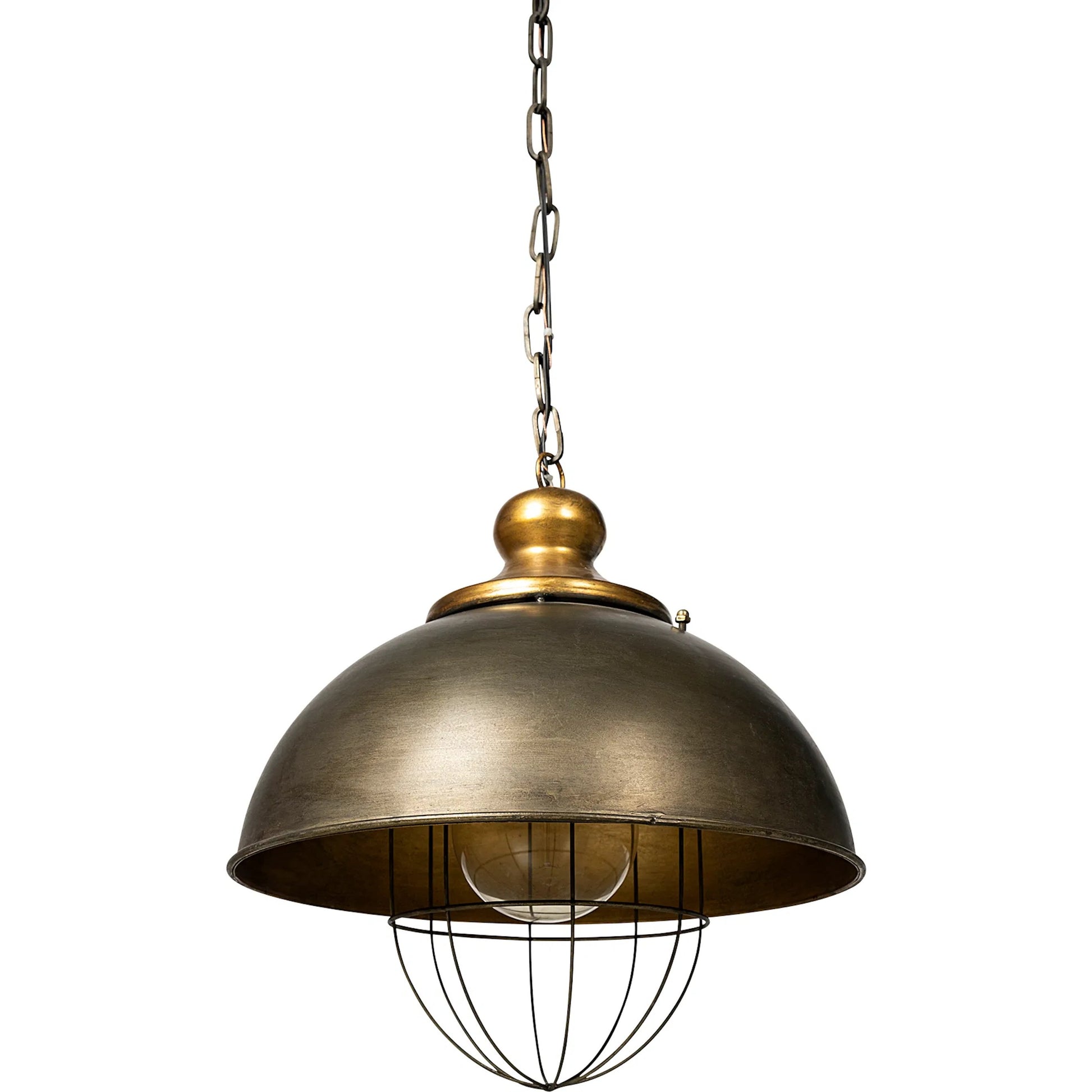 Dawson Pendant Light by Mercana in gray, brass. Made from unique in a modern style.