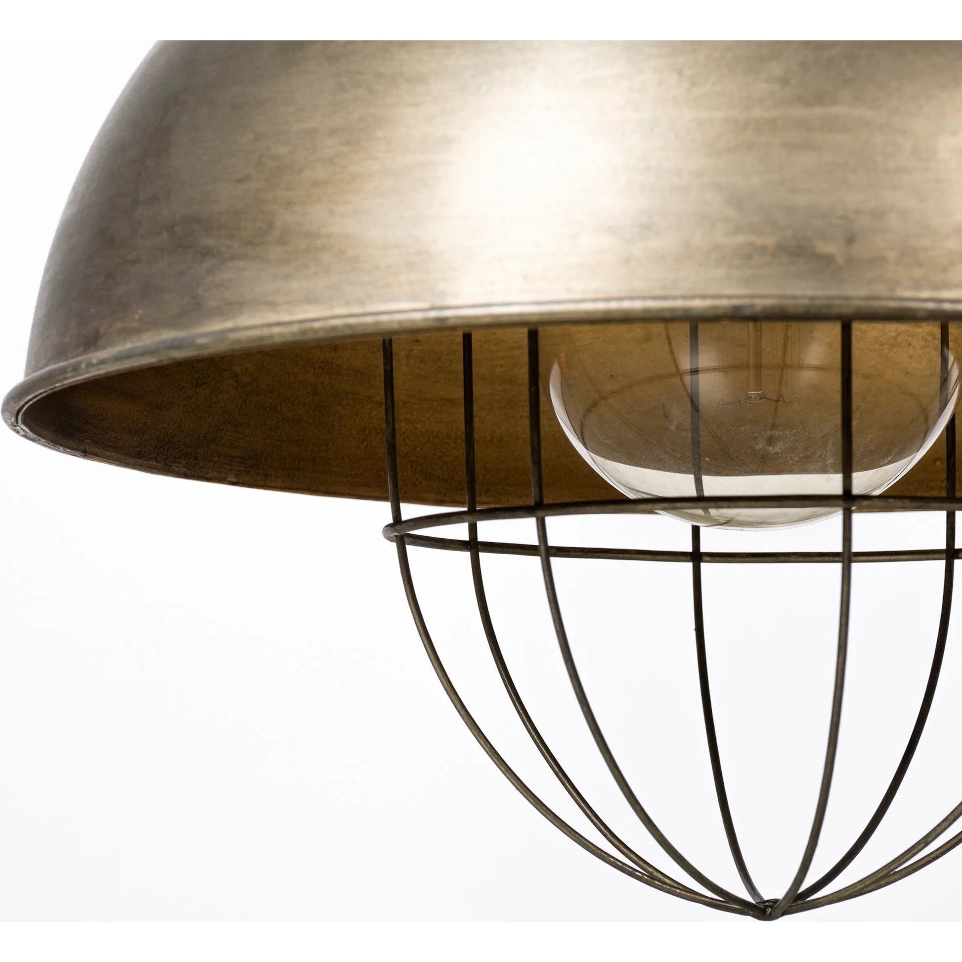 Dawson Pendant Light by Mercana in gray, brass. Made from unique in a modern style.
