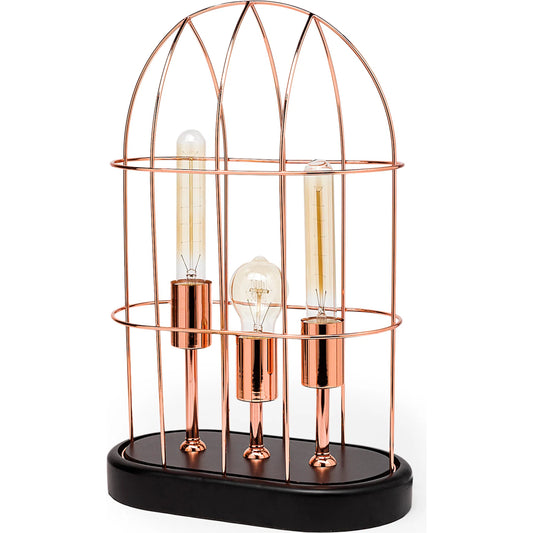 Sutton Table Lamp by Mercana in rose gold. Made from unique in a modern style.