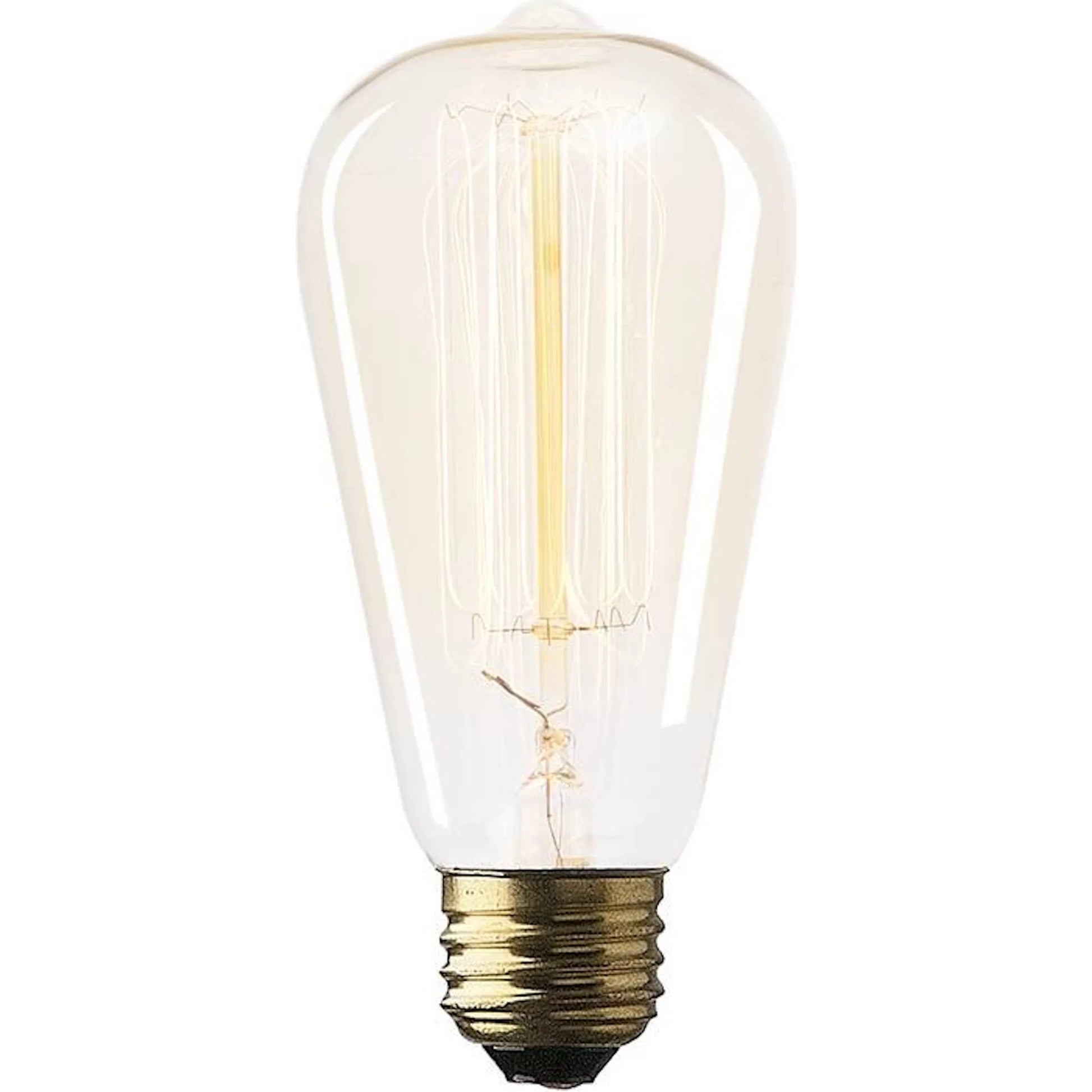E26 Light Bulb by Mercana in clear, gold. Made from unique in a traditional style.