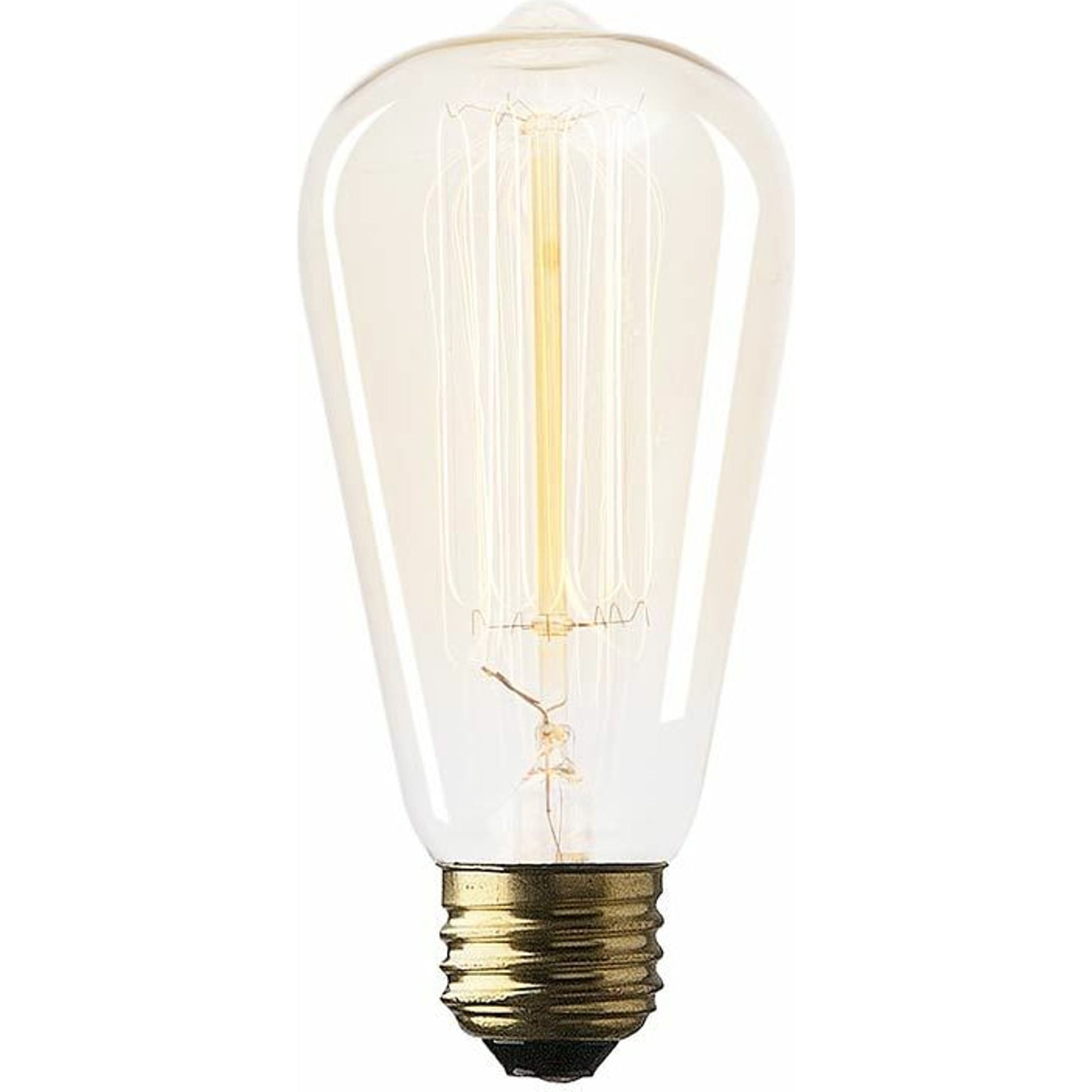 E26 Light Bulb by Mercana in clear, gold. Made from unique in a traditional style.