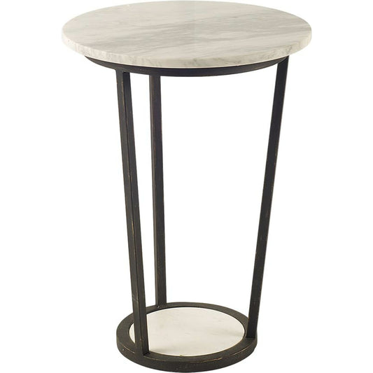 Bombola Accent Table by Mercana in white. Made from unique in a modern style.