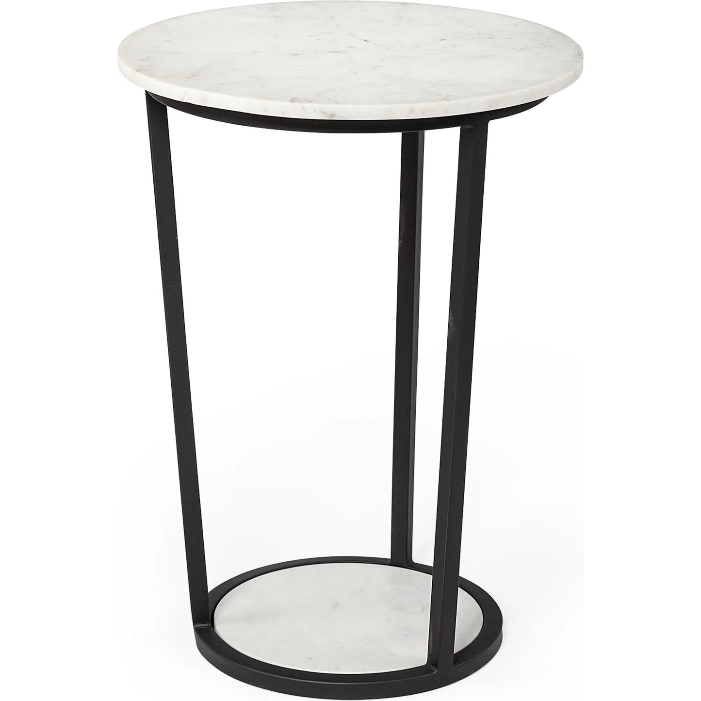 078 SR-814877 | Primary Silo | Bombola Accent Table by Mercana in white. Made from unique in a modern style.