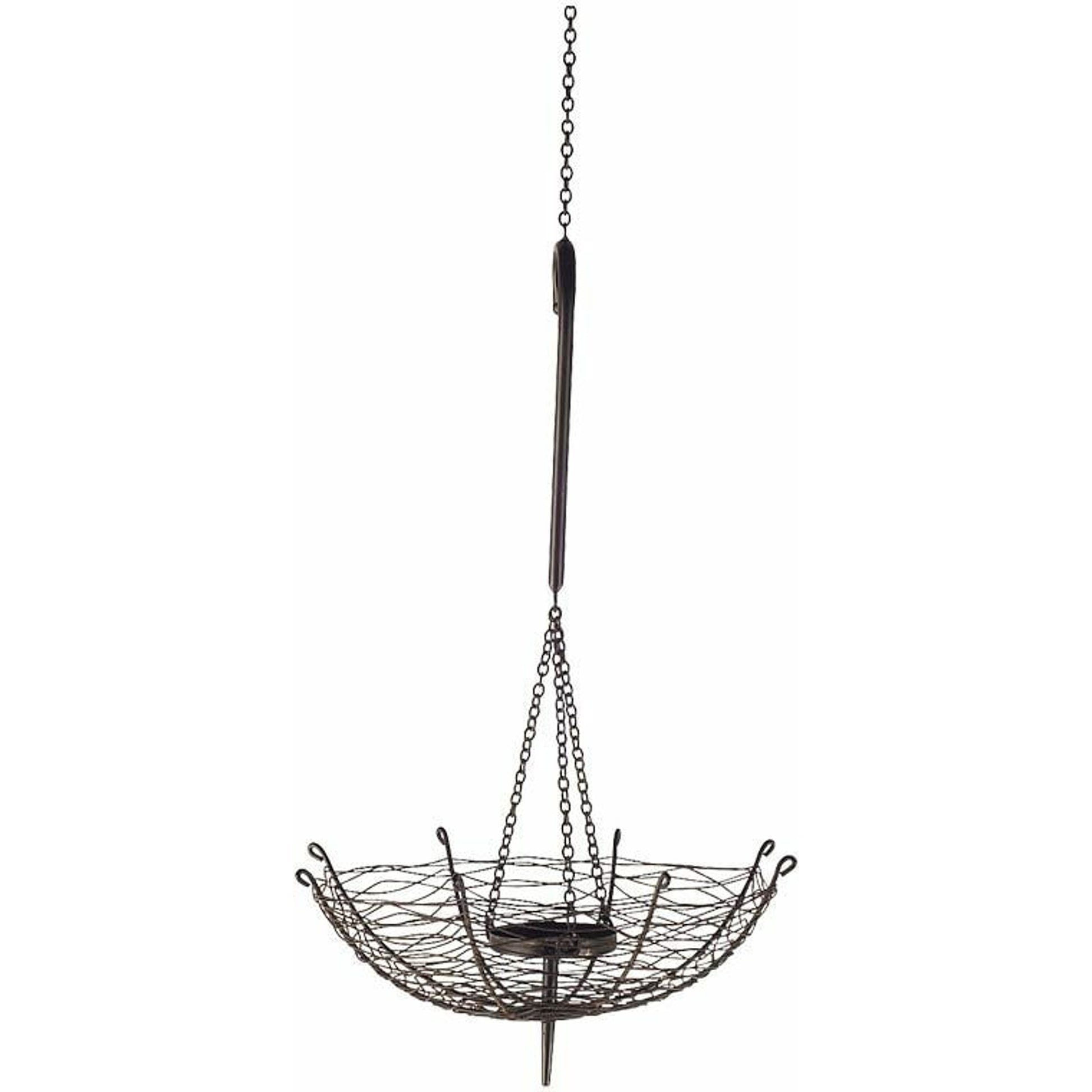 Rihanna I Umbrella Candle Holder Lantern by Mercana in natural. Made from unique in a eclectic & global style.