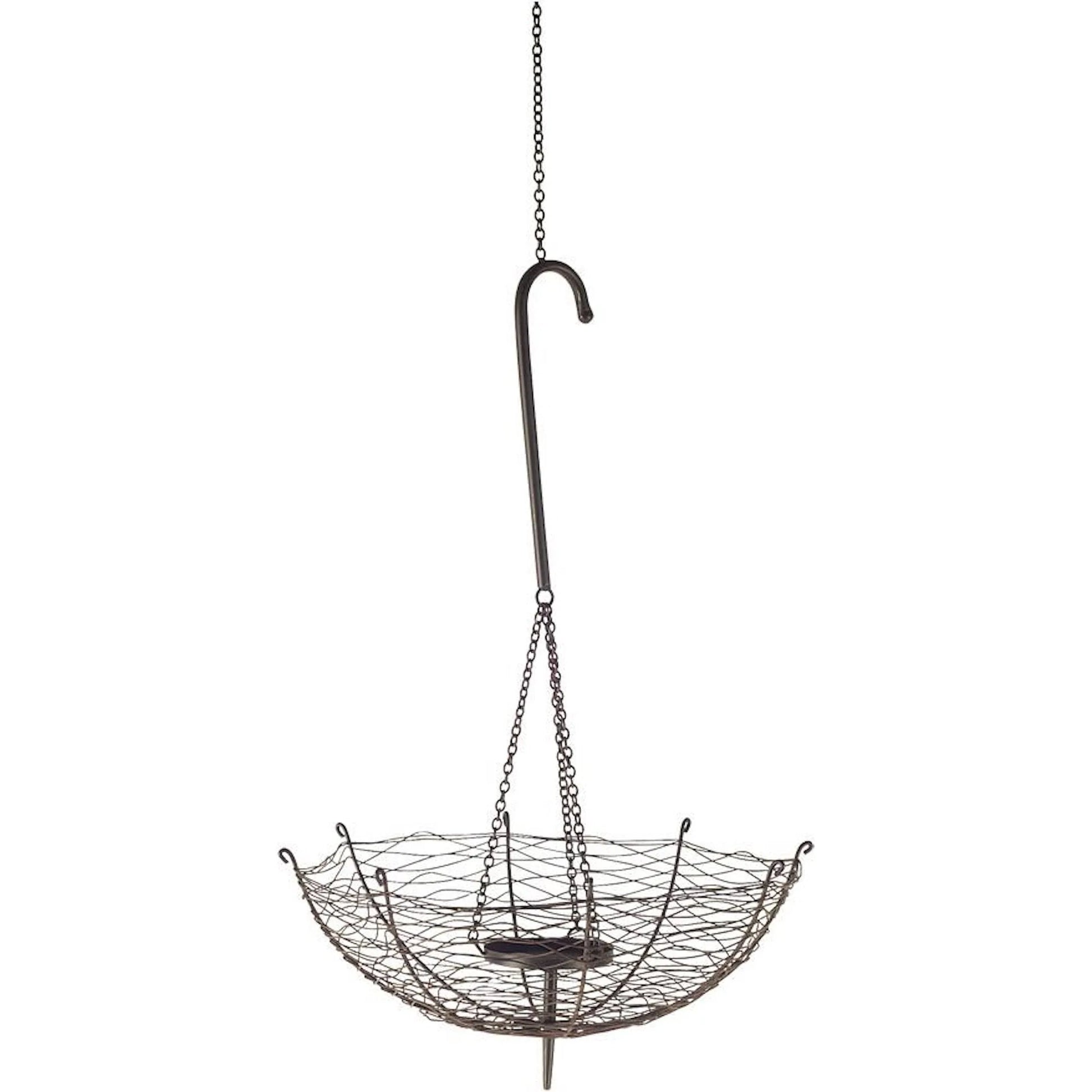 Rihanna I Umbrella Candle Holder Lantern by Mercana in natural. Made from unique in a eclectic & global style.