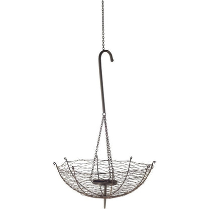 Rihanna I Umbrella Candle Holder Lantern by Mercana in natural. Made from unique in a eclectic & global style.