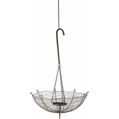 Rihanna I Umbrella Candle Holder Lantern by Mercana in natural. Made from unique in a eclectic & global style.