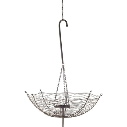 Rihanna I Umbrella Candle Holder Lantern by Mercana in natural. Made from unique in a eclectic & global style.