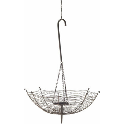 Rihanna I Umbrella Candle Holder Lantern by Mercana in natural. Made from unique in a eclectic & global style.