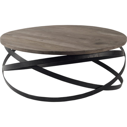 Triumph Coffee Table by Mercana in natural. Made from unique in a modern style.