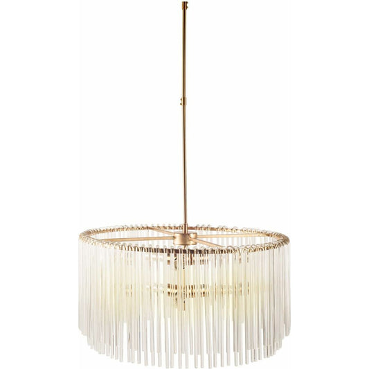 Elsa Chandelier by Mercana in gold. Made from unique in a coastal style.