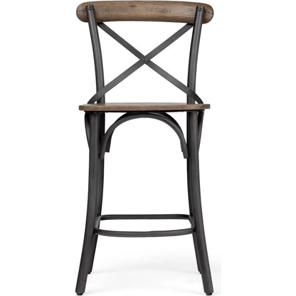 Etienne Wood Seat Bar/Counter Stool by Mercana. Made from unique in a cottage & farmhouse style.