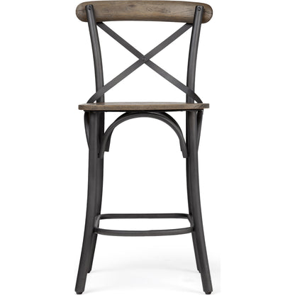 Etienne Wood Seat Bar/Counter Stool by Mercana. Made from unique in a cottage & farmhouse style.