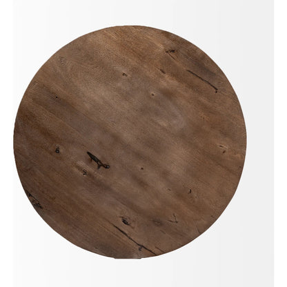 Triumph Coffee Table by Mercana in natural. Made from unique in a modern style.