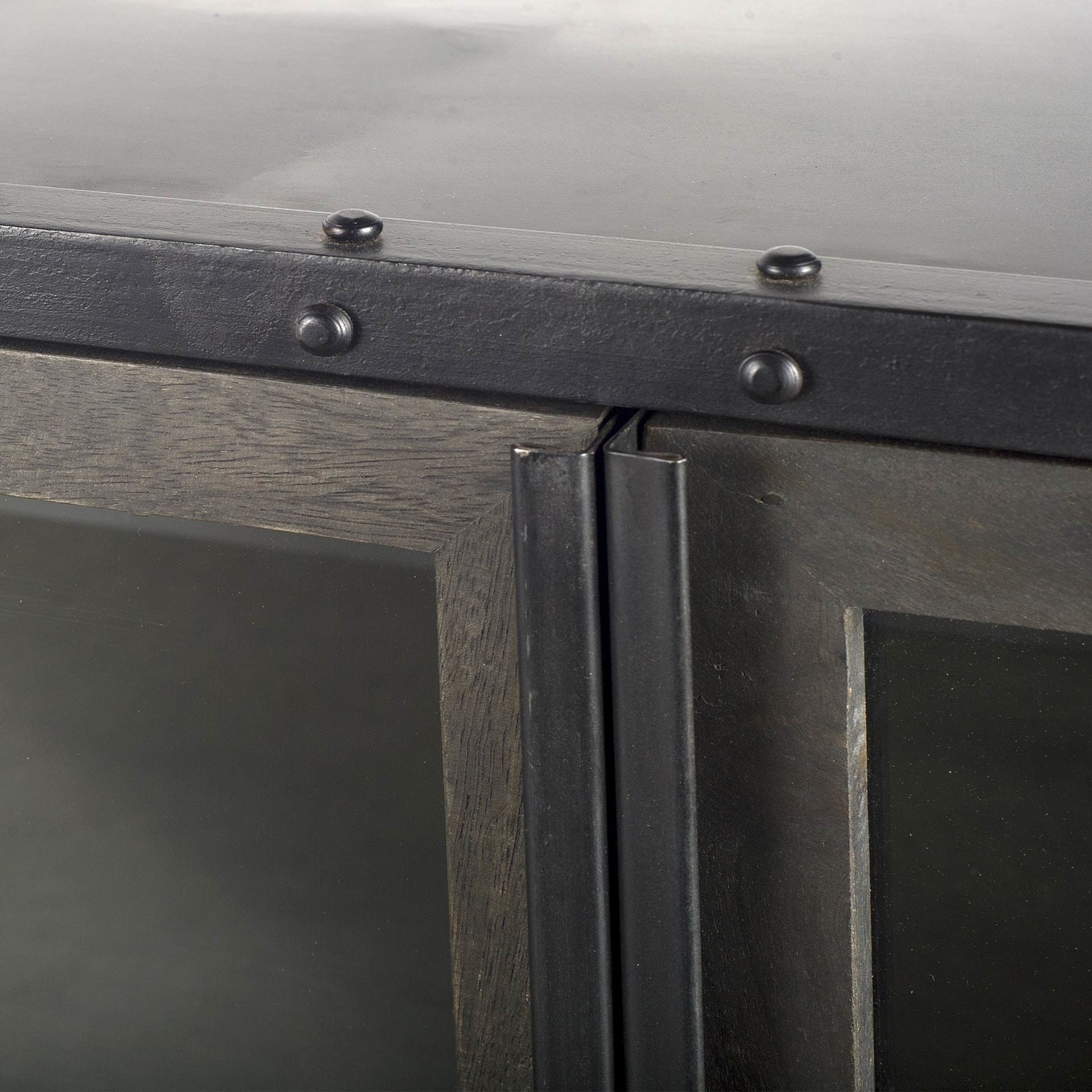 Gehry Sideboard by Mercana in brown. Made from mango wood in a modern style.