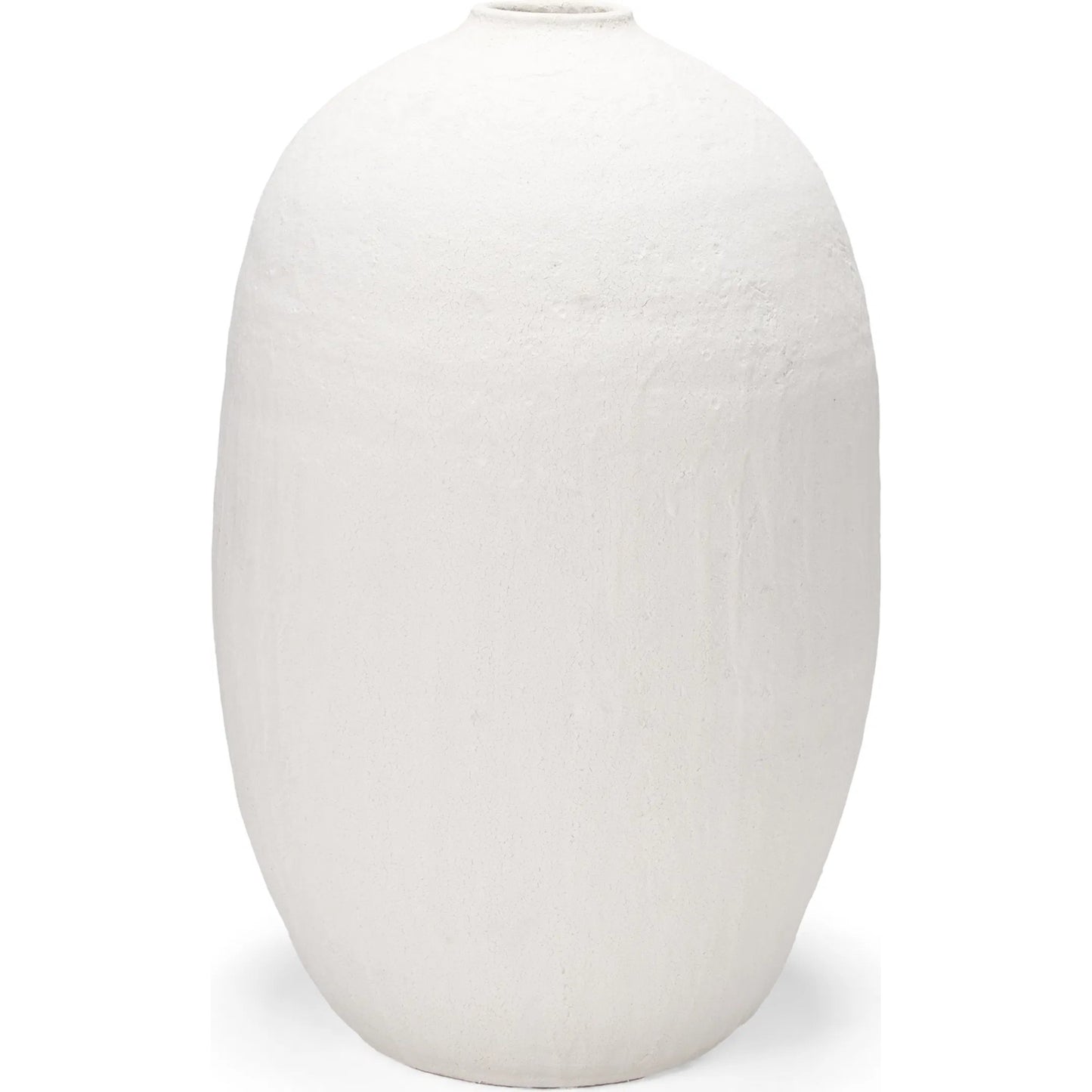 048 SR-746300 | Primary Silo | Karakum I Textured Vase by Mercana in white. Made from ceramic in a coastal style.
