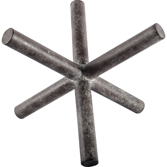 Astericks I Brown Decor Object by Mercana in natural. Made from unique in a modern style.