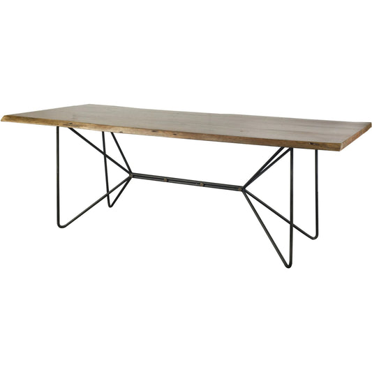 Papillion Dining Table by Mercana. Made from hardwood in a modern style.