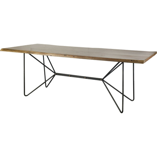 Papillion Dining Table by Mercana. Made from hardwood in a modern style.