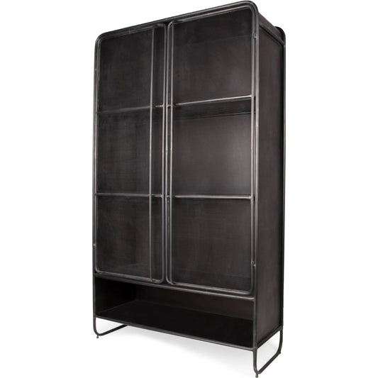 001 SR-746305 | Primary Silo | Klaus Cabinet by Mercana in brown. Made from metal in a modern style.