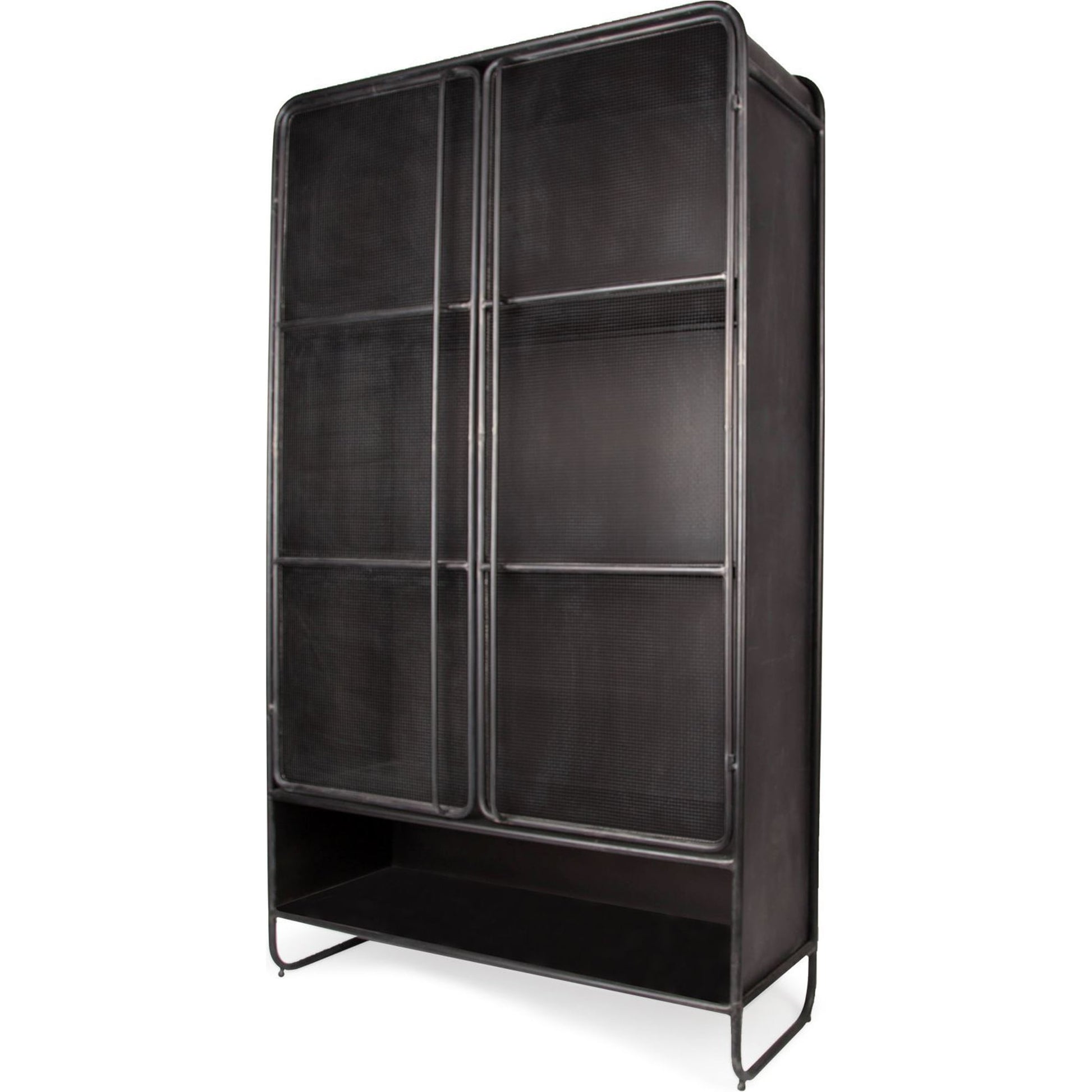 Klaus Cabinet by Mercana in brown. Made from metal in a modern style.