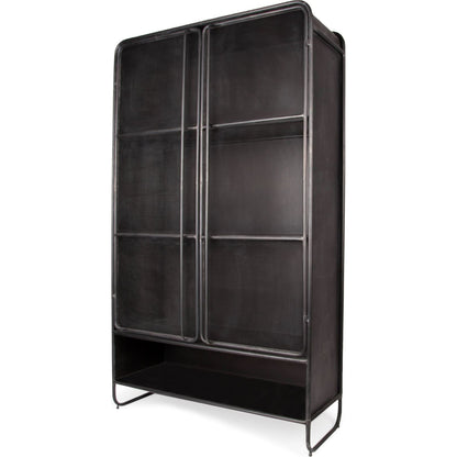 Klaus Cabinet by Mercana in brown. Made from metal in a modern style.