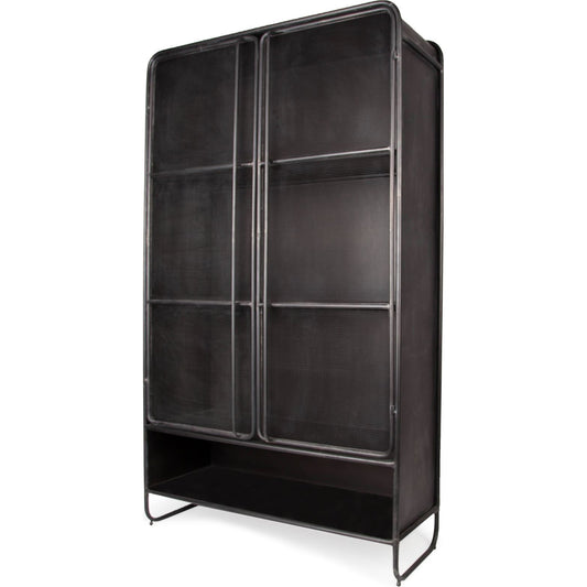 Klaus Cabinet by Mercana in brown. Made from metal in a modern style.