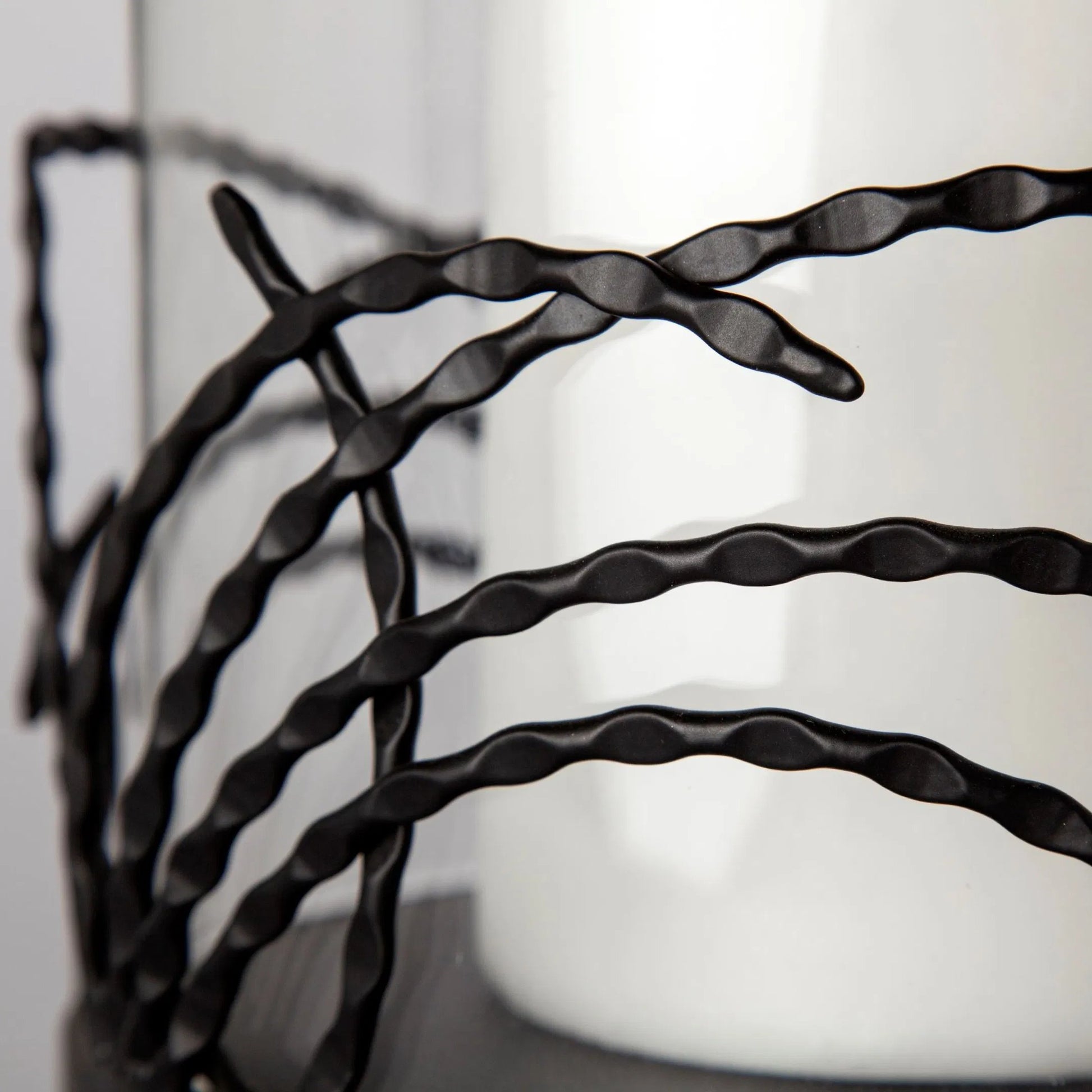 Cutlass I Metal Base Table Candle Holders Set of Two by Mercana in black. Made from unique in a modern style.