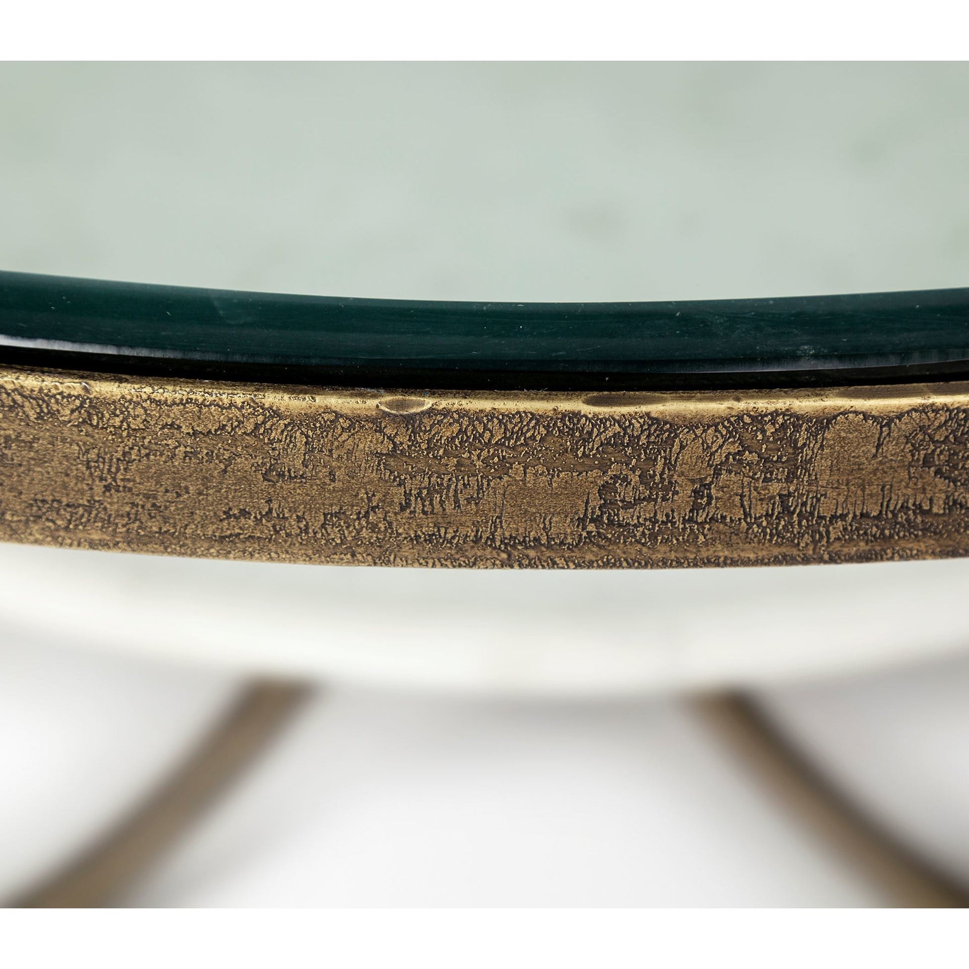 Reinhardt Coffee Table by Mercana in white, gold. Made from unique in a transitional style.