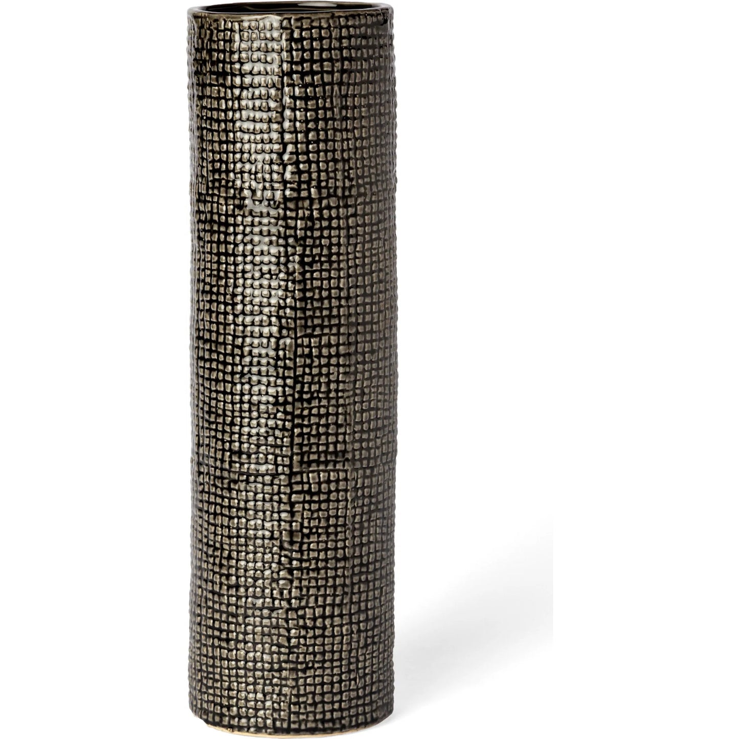 064 SR-387942 | Primary Silo | Kona II Vase by Mercana in black, gold. Made from ceramic in a eclectic & global style.