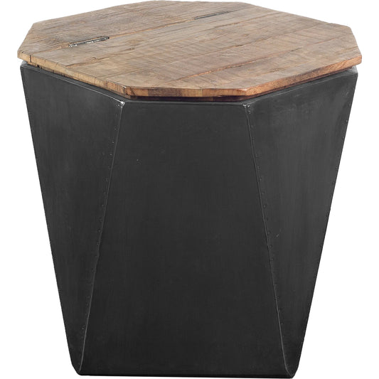 Esagono End/Side Table by Mercana. Made from hardwood in a modern style.