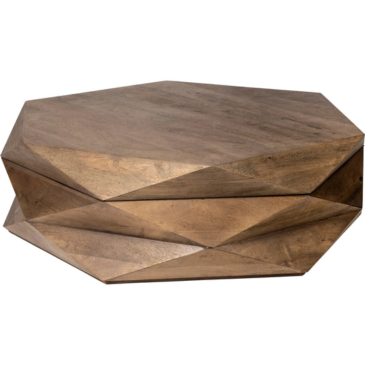 Arreto Coffee Table by Mercana in natural. Made from unique in a eclectic & global style.