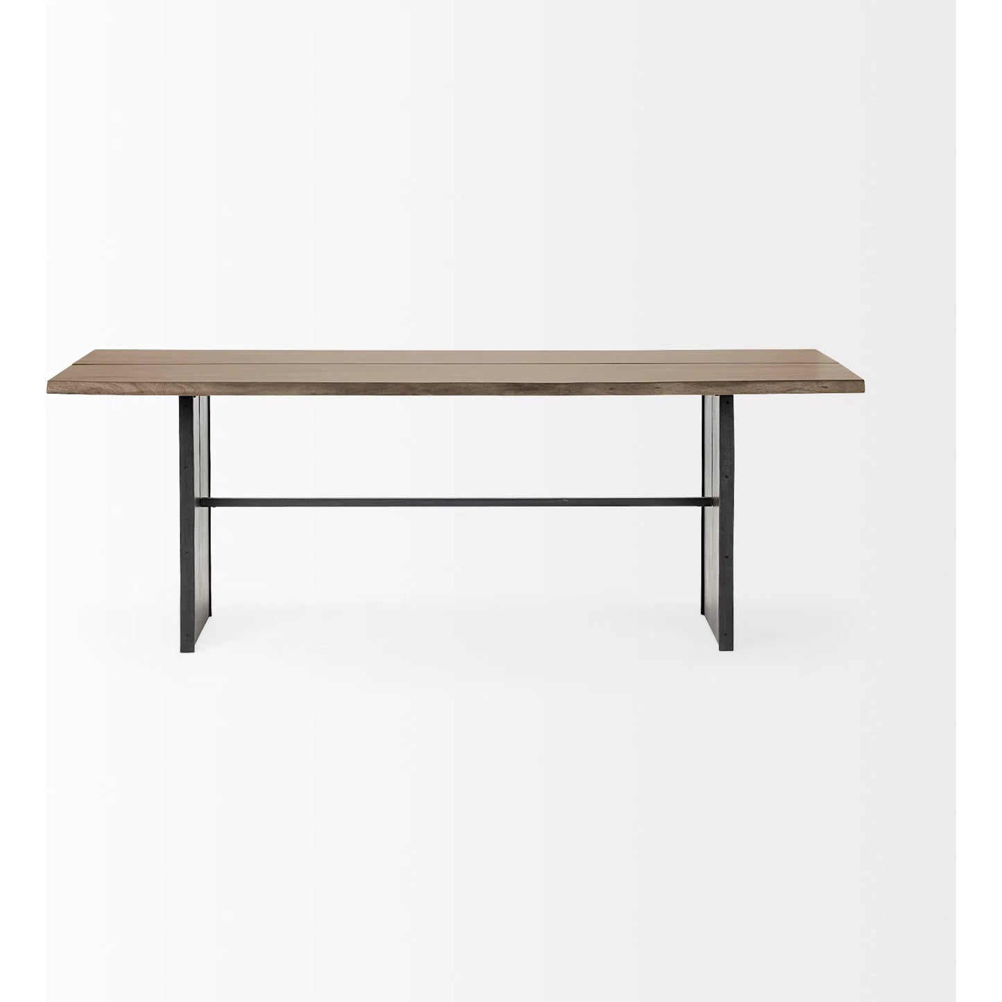 002 SR-387746 | Additional Silo | Ledger Dining Table by Mercana in brown. Made from wood in a modern style.