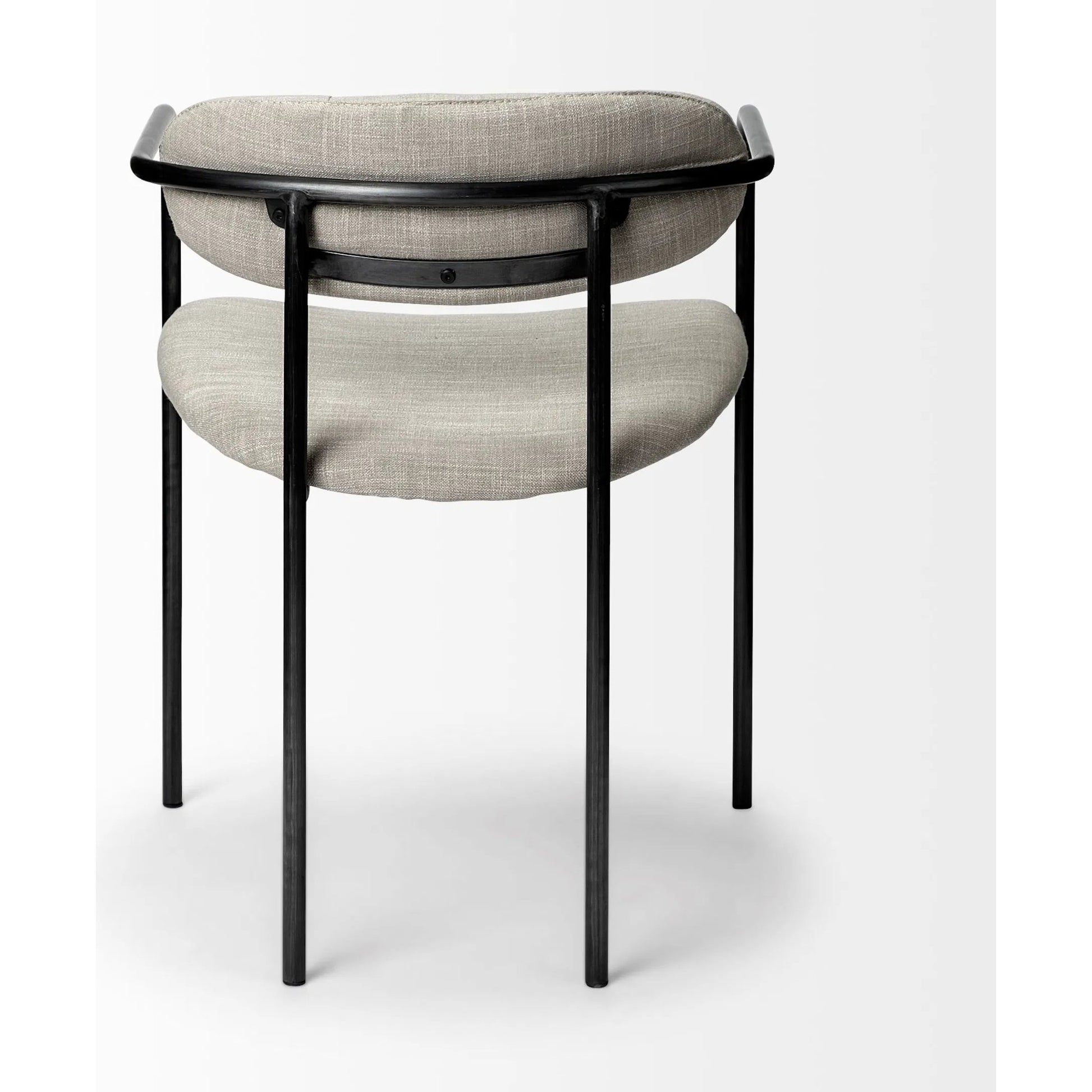 Parker Upholstered Dining Chair (Set of 2) by Mercana in black. Made from unique in a modern style.